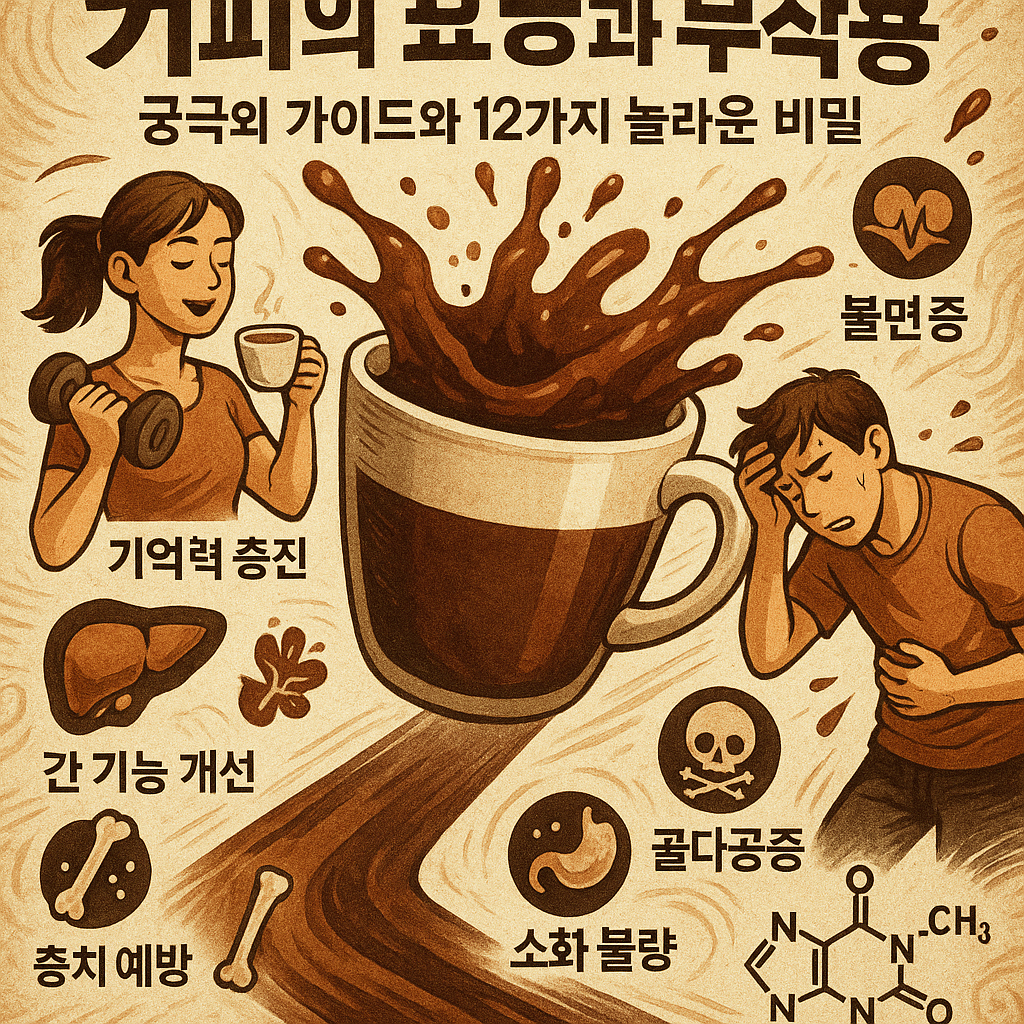 커피의 효능과 부작용 - 주요 비주얼 3