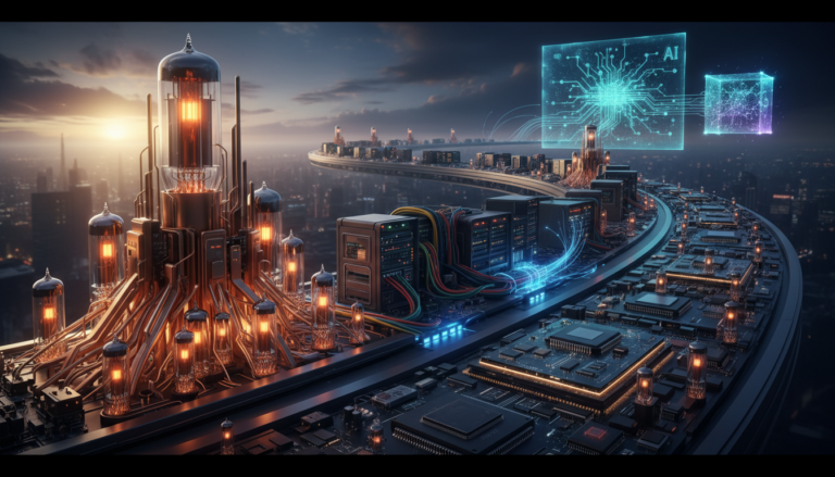 컴퓨터의 역사 컴퓨터의 정의와 시대별 발전 단계 - 대표 이미지