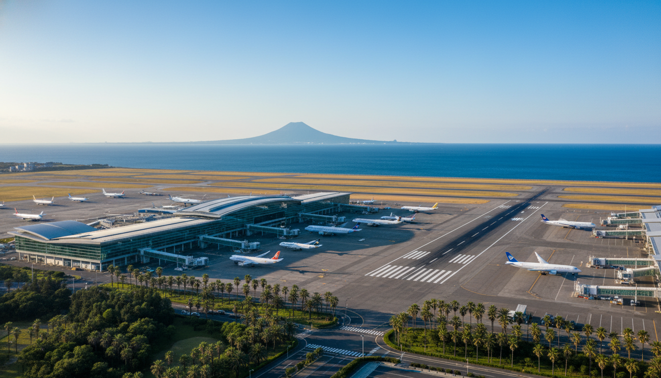제주공항 국내선 및 국제선 운영 규모와 위상 - 대표 이미지