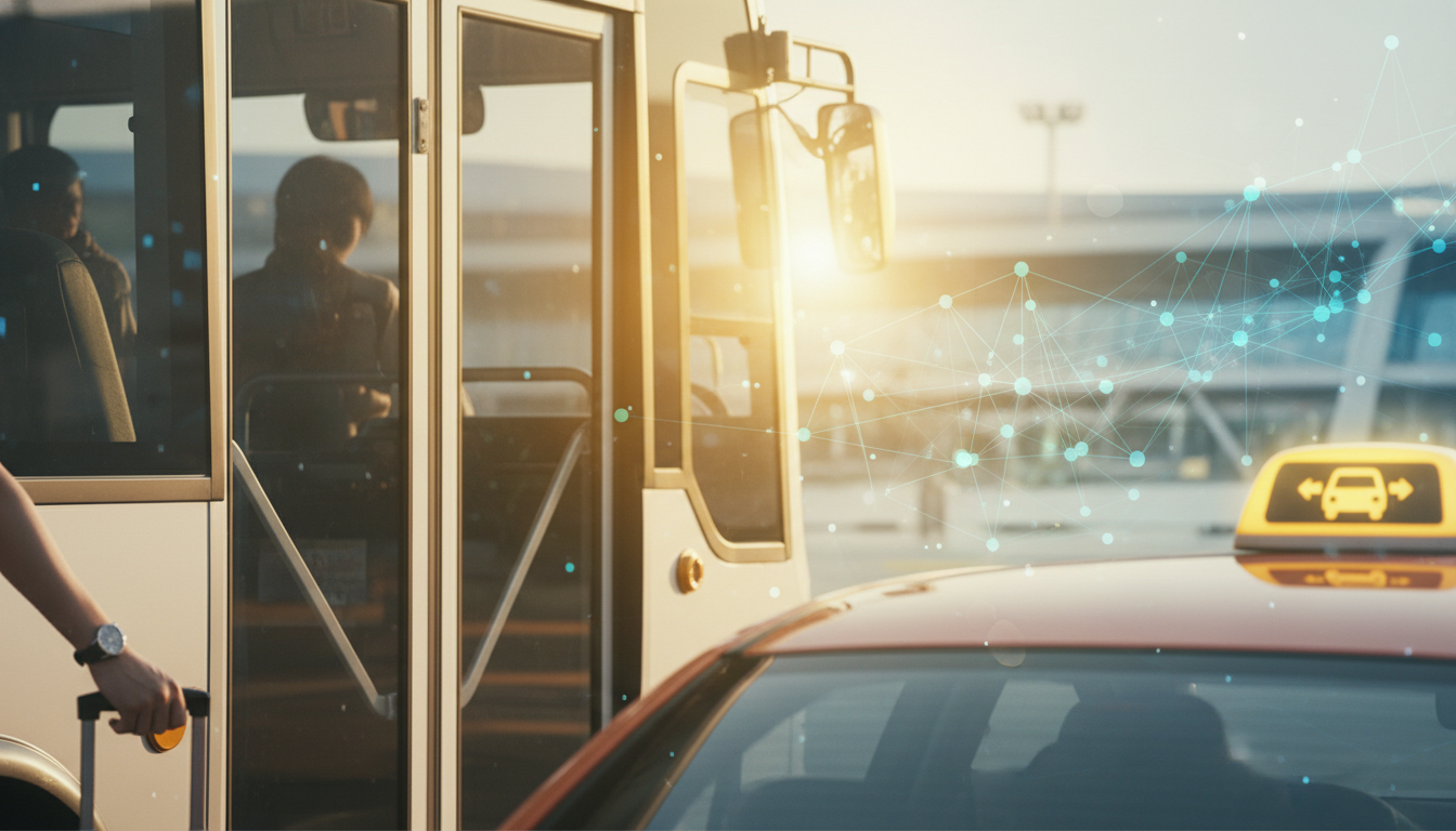 제주공항 렌터카 하우스 이동 및 셔틀버스 탑승 구역 - 상세 설명 이미지