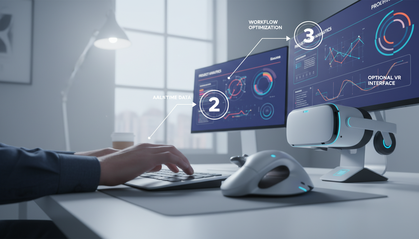 재택근무 필수 도구 고품질 웹캠과 집중력을 높이는 노이즈 캔슬링 장비 - 예시 이미지 3