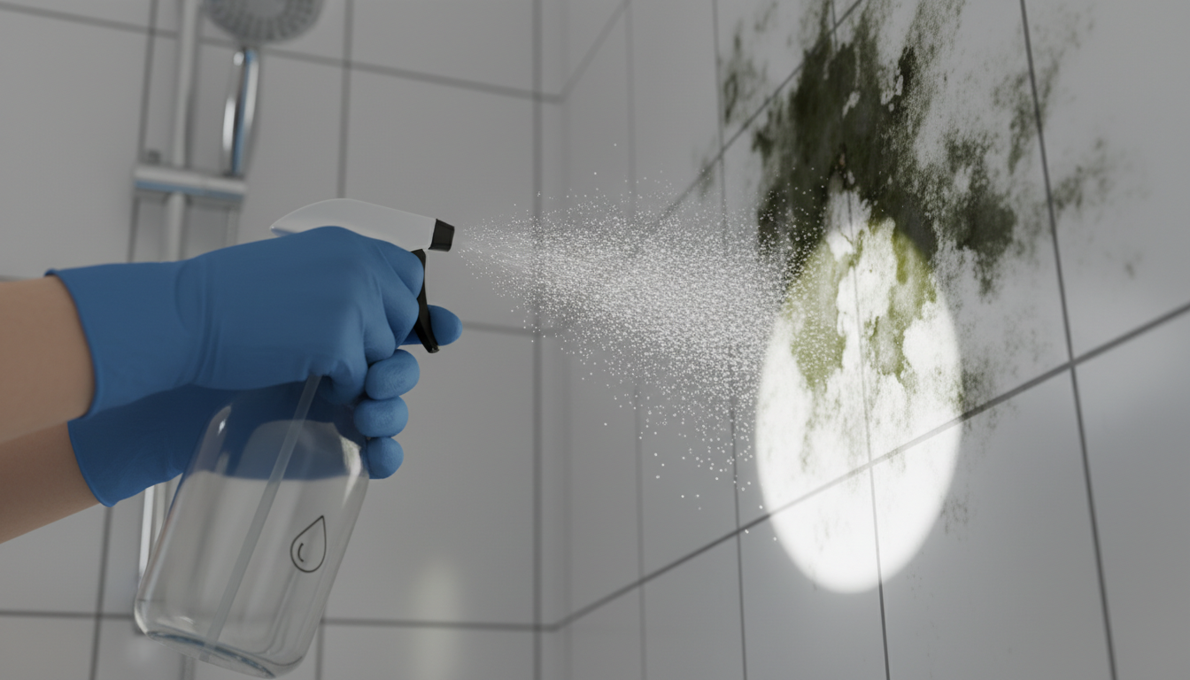 곰팡이 제거 완벽 가이드 3단계: 잔여물 세척 및 재발 방지를 위한 완전 건조 - 예시 이미지 3