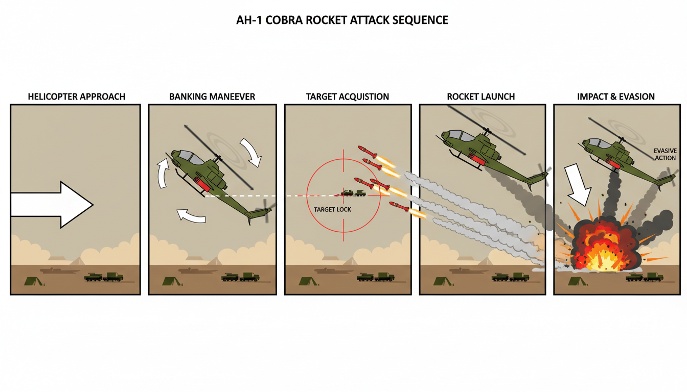 코브라 헬기 스텁 윙(Stub Wing)을 활용한 고정 무장 및 미사일 운용 시스템 - 예시 이미지 3