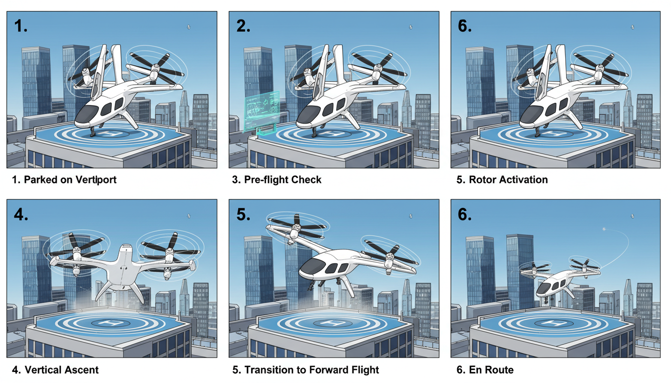 한화시스템 미래 모빌리티: 도심 항공 교통(UAM) 생태계 - 예시 이미지 3