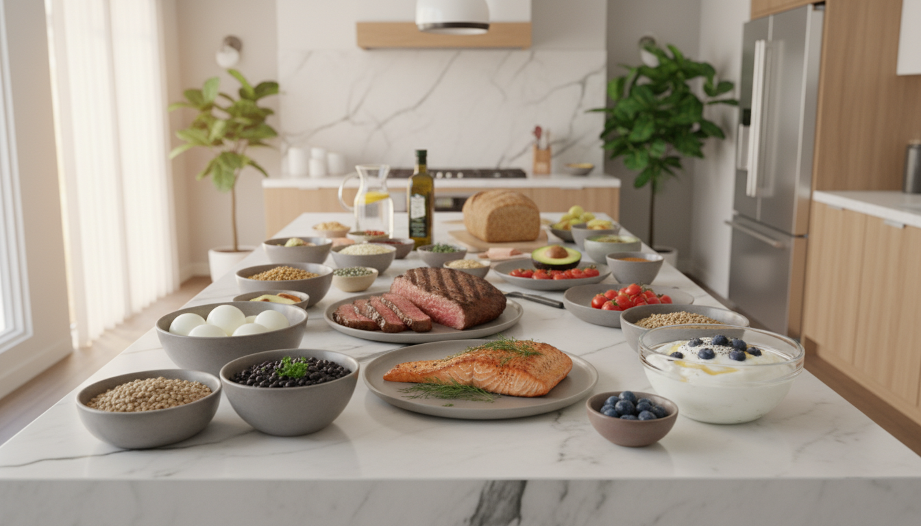 단백질 위주 식단 구성하는 법 관련 이미지 1