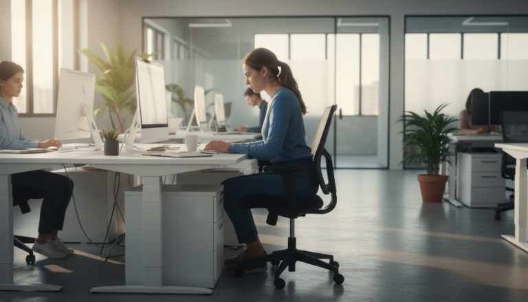 사무직을 위한 거북목 교정 스트레칭 루틴 관련 이미지 1