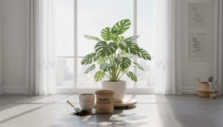 초보 식집사를 위한 몬스테라 분갈이 및 관리 방법 관련 이미지 1