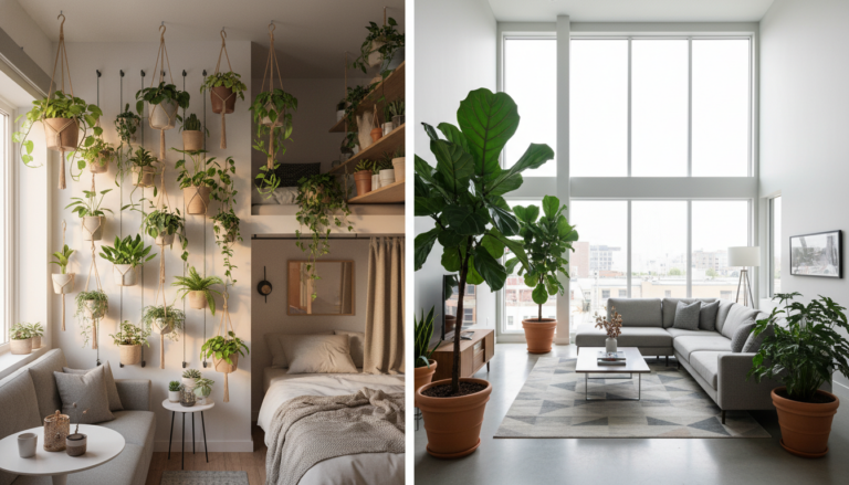 좁은 원룸 vs 넓은 거실 상황별 실내 화초 가이드 관련 이미지 1