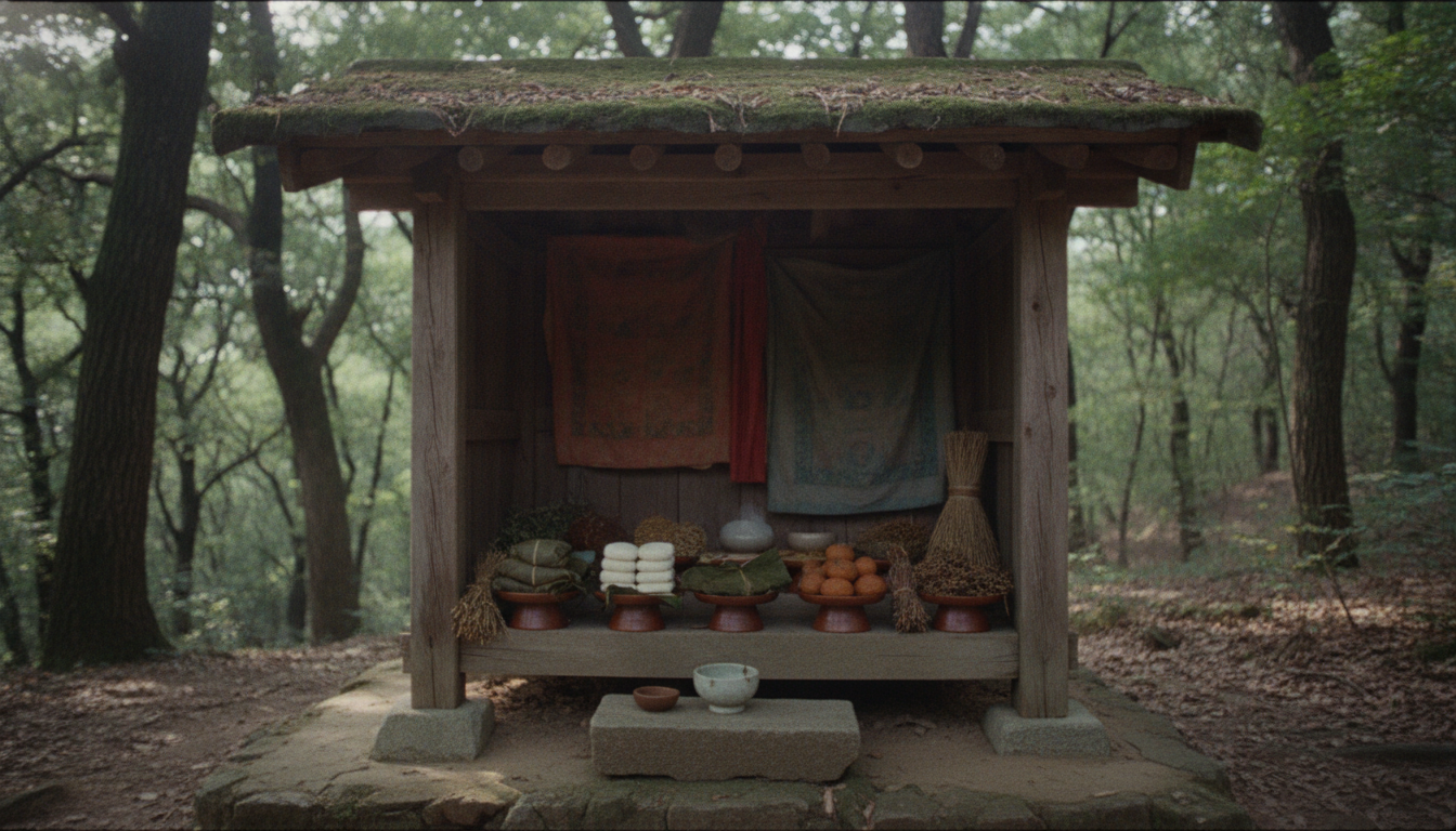 헤어진 남자친구 재회 강원도 산자락에 고즈넉하게 자리 잡은 금은신당 전경