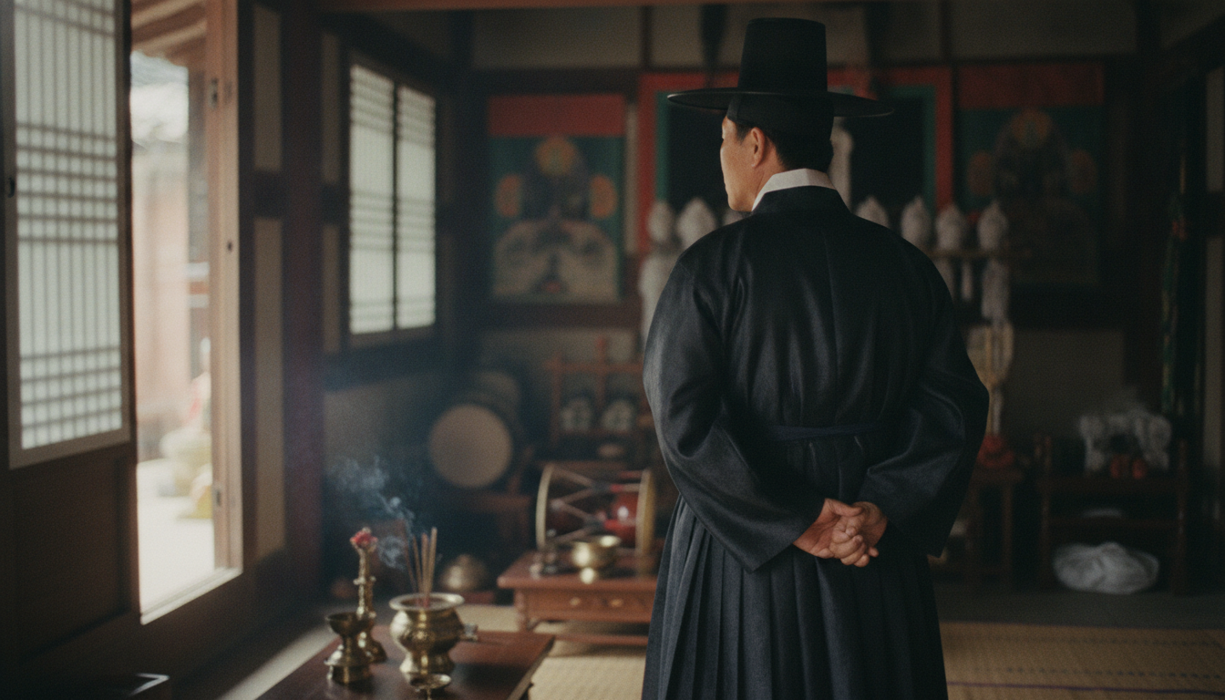 헤어진 여자친구 재회 정성을 담아 직접 작성한 재회 염원 부적과 향로