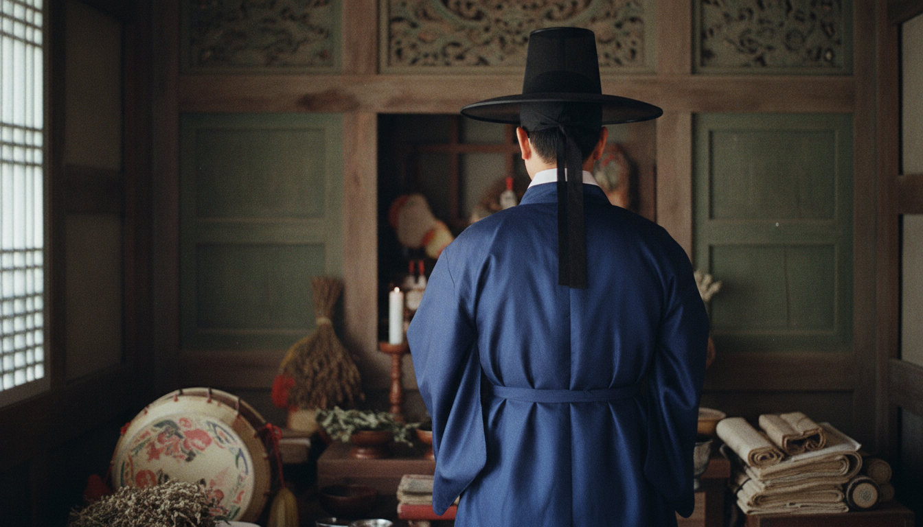 환승이별 재회 새벽녘 태백산의 맑은 공기와 안개가 자욱한 산세