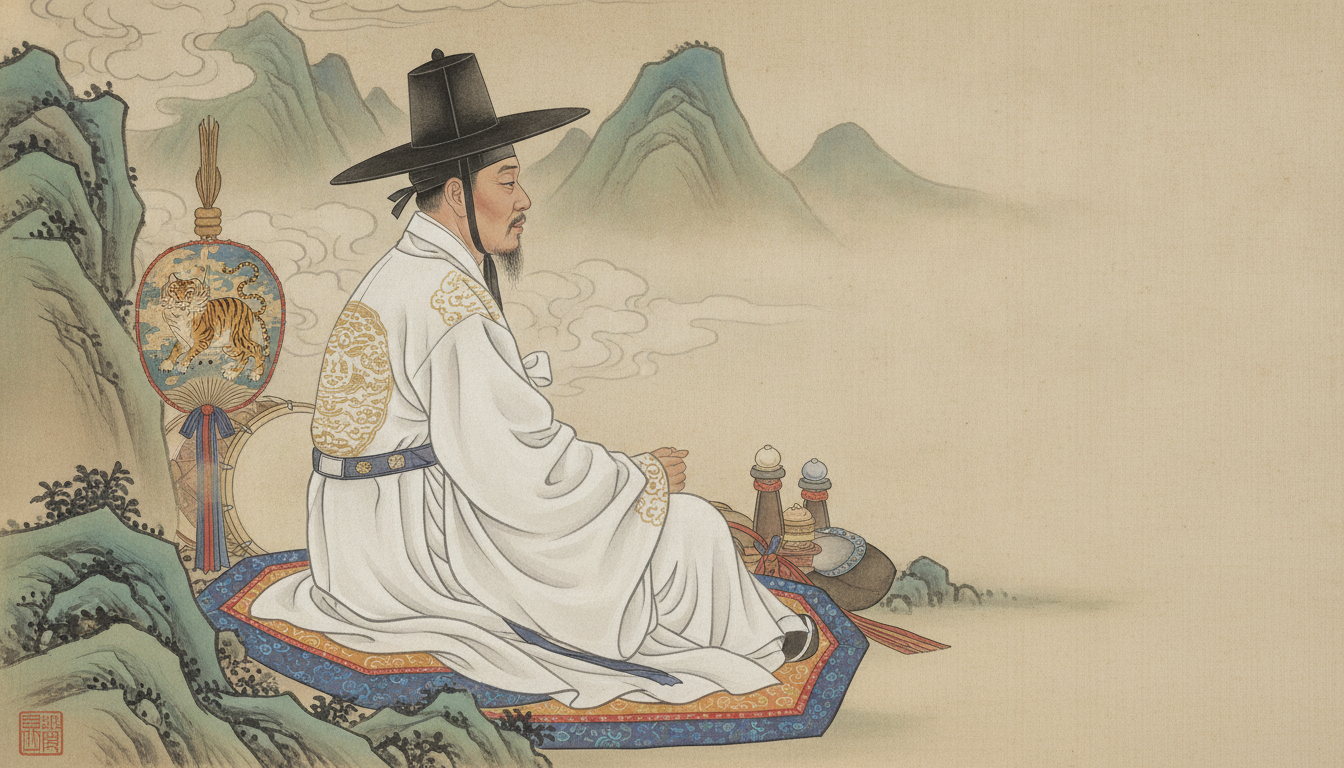 유감주술이란 금은신당 내부의 단정한 법당 모습과 따뜻한 촛불 조명