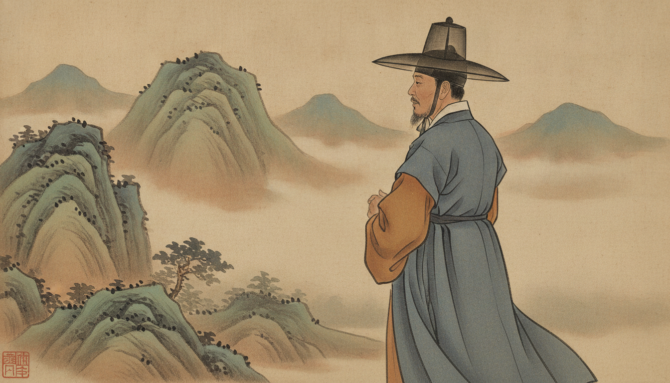 인연합의 태백산 위로 떠오르는 밝은 해 - 희망과 개운의 상징