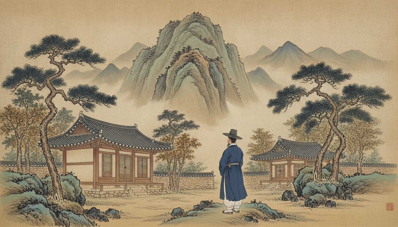 재수굿 태백산 당골 자락에 위치한 금은신당 전경