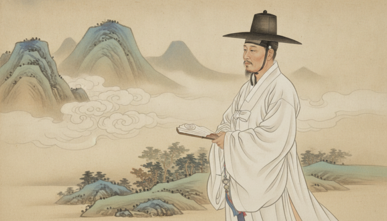 나비부적 의미 태백산 당골 자락의 정갈하고 깊은 산속 신당 풍경