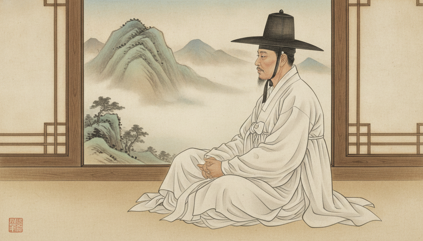 도화살 연애운 복숭아꽃과 붉은 실이 엉켜 있는 상징적 이미지