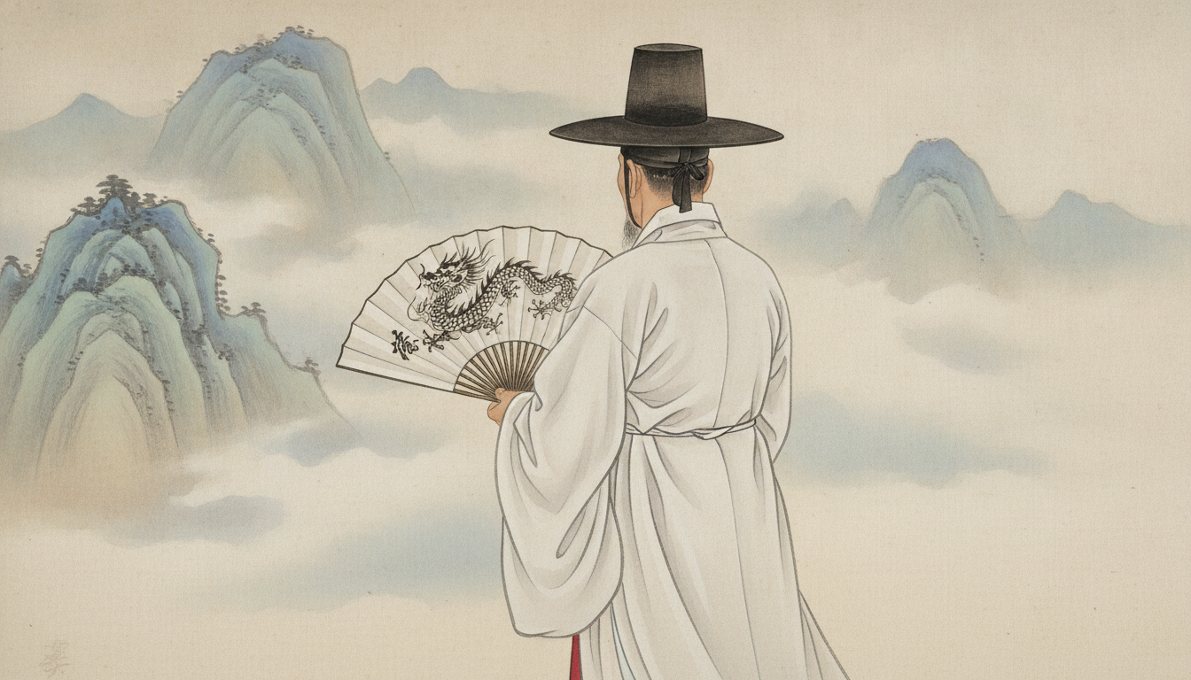 천을귀인 인연 사주 명식과 인연줄을 상징하는 붉은 실의 이미지