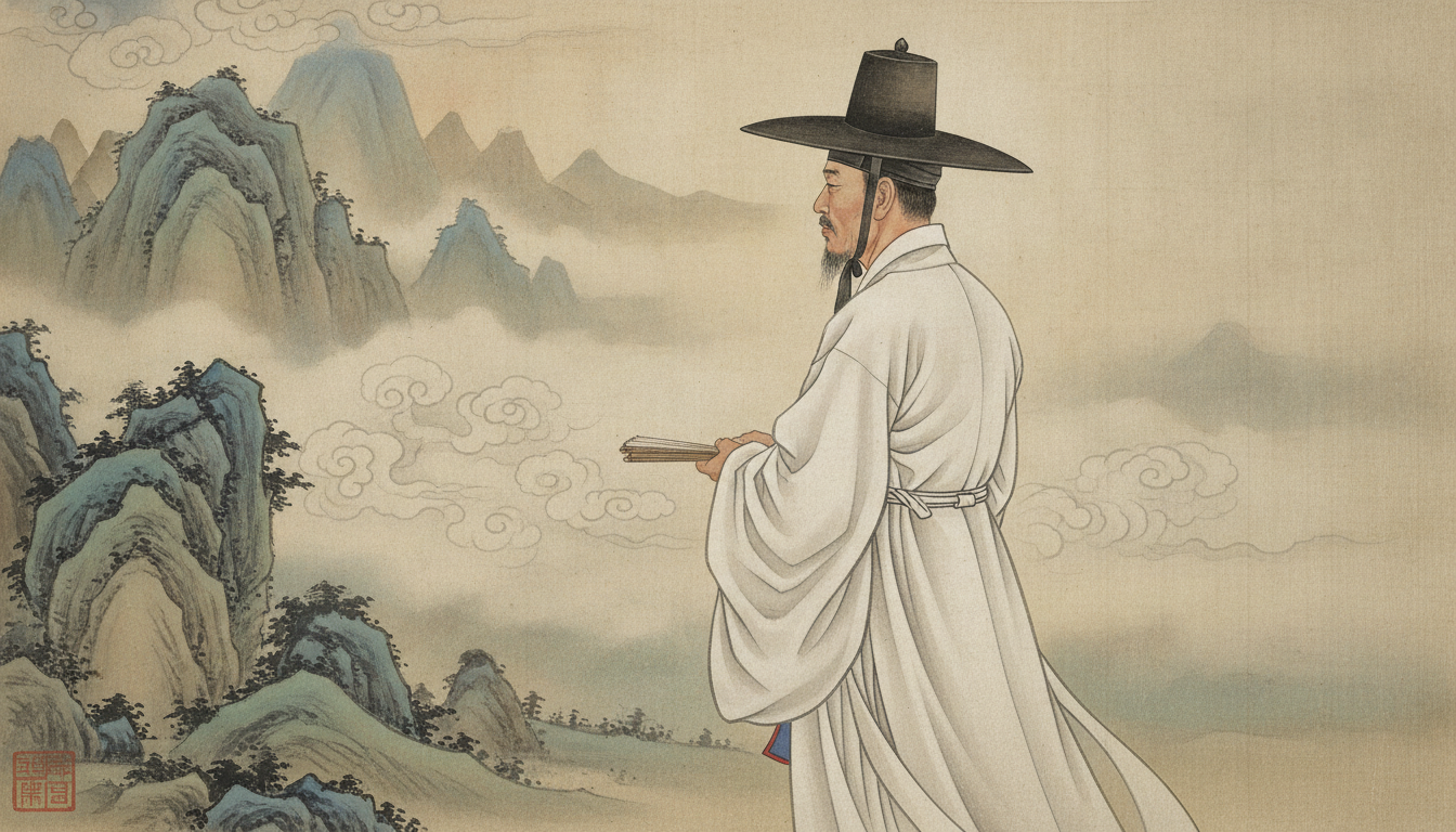 사주 신점 차이 정갈하게 차려진 재회초와 정화수가 빛나는 신당 내부