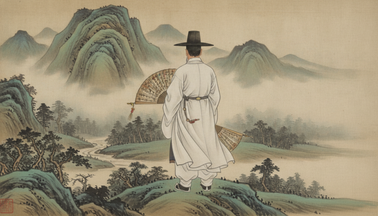 개명 사주 이름 태백산 당골 자락의 고요한 금은신당 전경