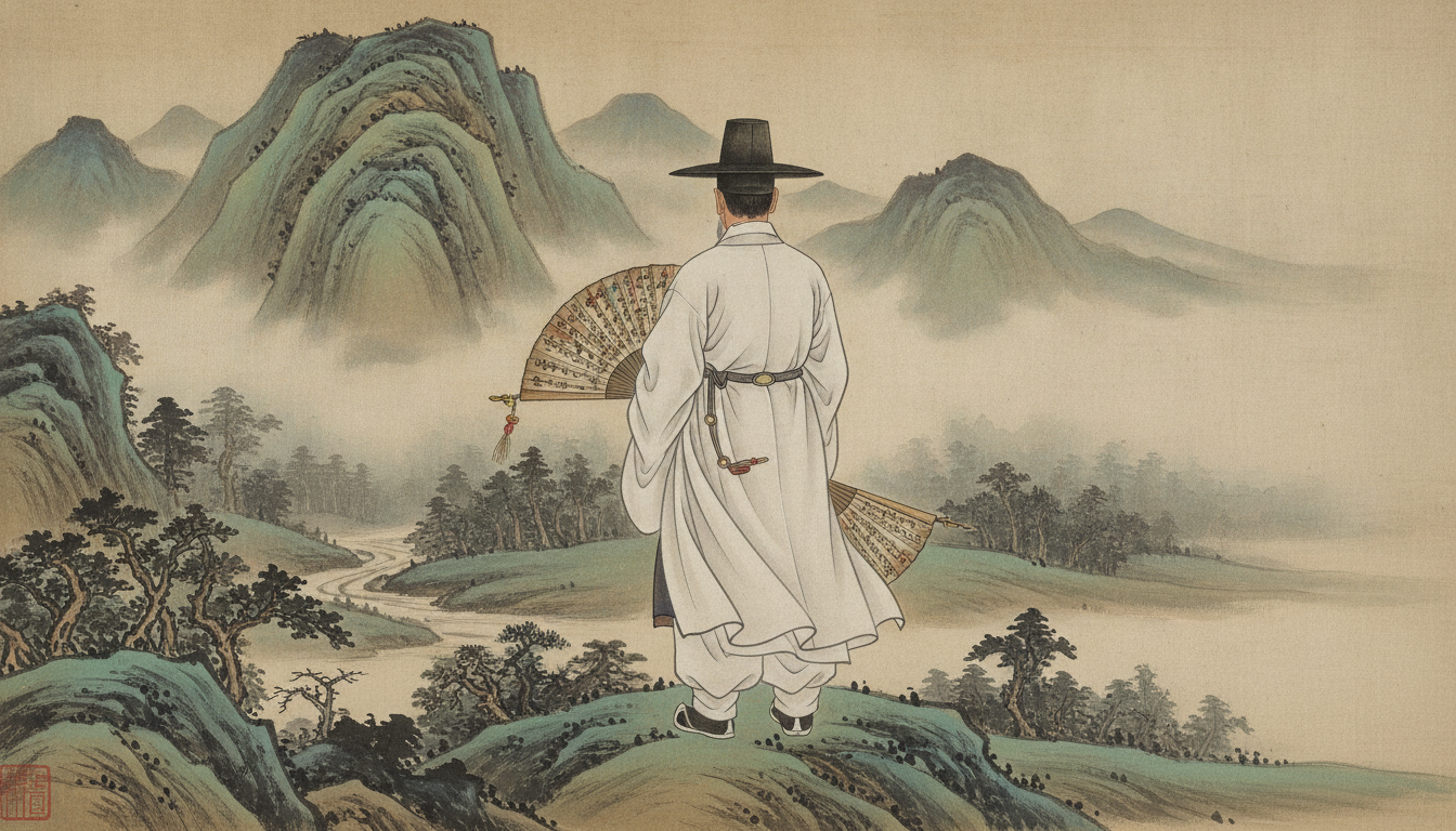 개명 사주 이름 태백산 당골 자락의 고요한 금은신당 전경